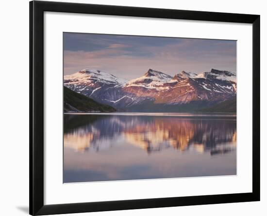 Norway, Northern Country, Ballangen, Efjorden, Isfjellet-Rainer Mirau-Framed Photographic Print