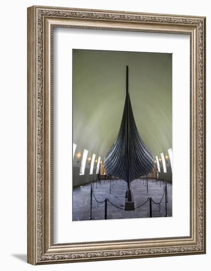 Norway, Oslo. the Gokstad Viking Ship-Cindy Miller Hopkins-Framed Photographic Print