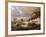 Norway, Painting of Very Rough Sea-null-Framed Giclee Print