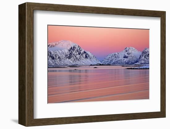 Norway, Province Northern Country, Beach Close Yttersand-Bernd Rommelt-Framed Photographic Print