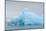 Norway. Svalbard. Brasvelbreen. Turquoise Ice Bergs in the Calm Water-Inger Hogstrom-Mounted Photographic Print