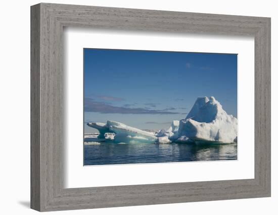 Norway. Svalbard. Hinlopenstretet Strait. Drift Ice-Inger Hogstrom-Framed Photographic Print