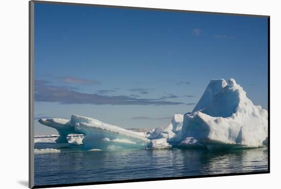 Norway. Svalbard. Hinlopenstretet Strait. Drift Ice-Inger Hogstrom-Mounted Photographic Print