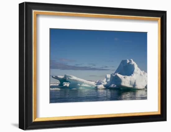 Norway. Svalbard. Hinlopenstretet Strait. Drift Ice-Inger Hogstrom-Framed Photographic Print