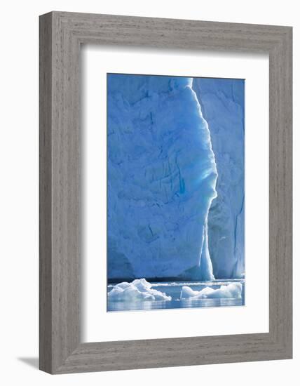 Norway, Svalbard, Ice at the Base of the Monacobreen Glacier-Ellen Goff-Framed Photographic Print