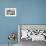 Norway, Svalbard, Longyearbyen. Arctic Cottongrass in Front of Traditional Houses-David Slater-Framed Photographic Print displayed on a wall