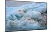 Norway. Svalbard. Nordaustlandet. Brasvelbreen. Textures of Icebergs-Inger Hogstrom-Mounted Photographic Print