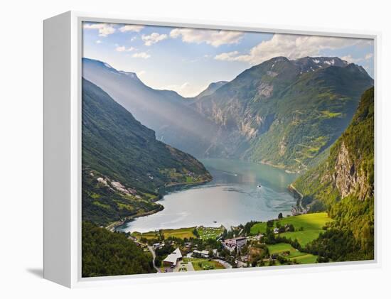 Norway, Western Fjords, Geiranger Fjord-Shaun Egan-Framed Premier Image Canvas