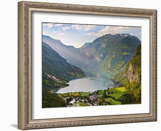 Norway, Western Fjords, Geiranger Fjord-Shaun Egan-Framed Photographic Print