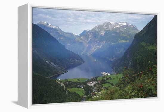 Norway, Western Fjords, Geiranger Fjord-Gavin Hellier-Framed Premier Image Canvas