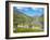 Norway, Western Fjords, Sogn Og Fjordane, Sheep Infront of Traditional Cottages by Lake-Shaun Egan-Framed Photographic Print