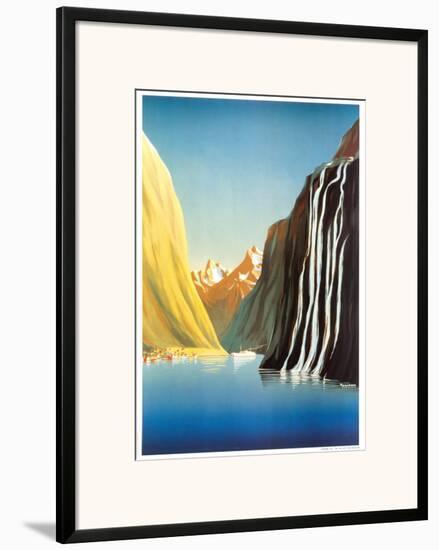 Norway-null-Framed Art Print