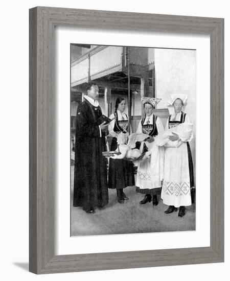 Norwegian Christening, 1936-Donald Mcleish-Framed Giclee Print