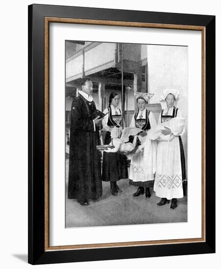 Norwegian Christening, 1936-Donald Mcleish-Framed Giclee Print