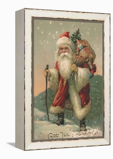 Norwegian Christmas Card-null-Framed Premier Image Canvas