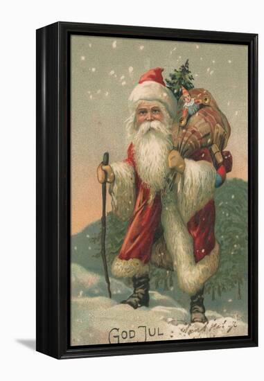 Norwegian Christmas Card-null-Framed Premier Image Canvas