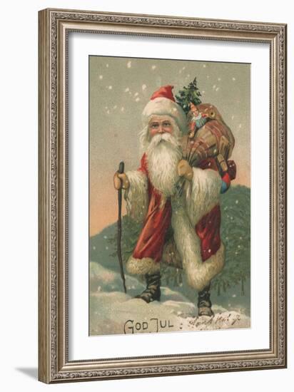 Norwegian Christmas Card-null-Framed Giclee Print