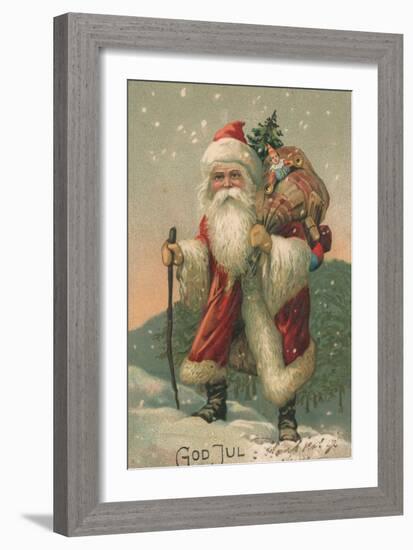 Norwegian Christmas Card-null-Framed Giclee Print