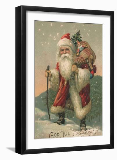 Norwegian Christmas Card-null-Framed Giclee Print