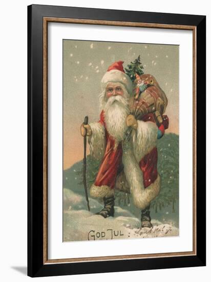 Norwegian Christmas Card-null-Framed Giclee Print