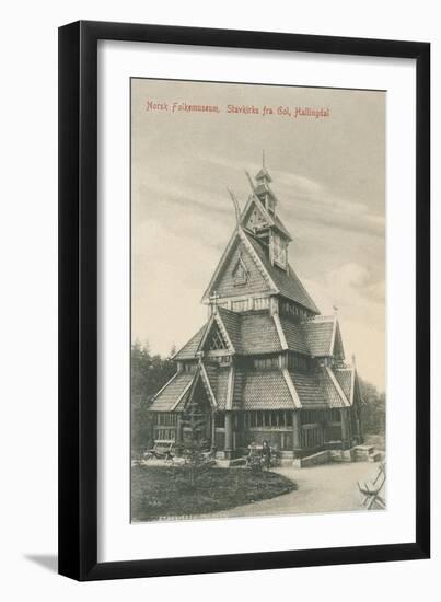 Norwegian Folk Museum-null-Framed Art Print