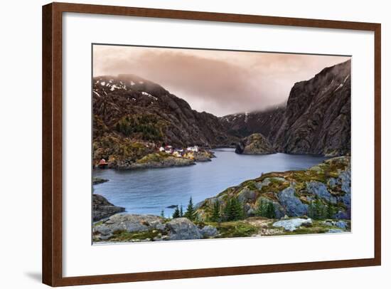 Norwegian Village-Liloni Luca-Framed Photographic Print