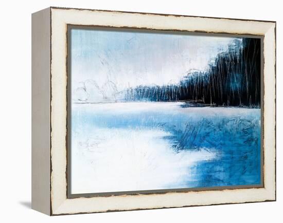 Norwegian wood-Hyunah Kim-Framed Stretched Canvas