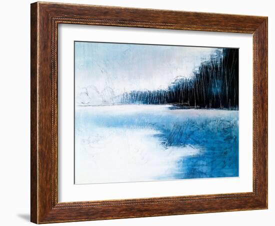 Norwegian wood-Hyunah Kim-Framed Art Print