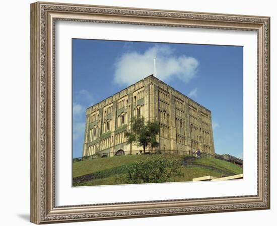 Norwich Castle, Norwich, Norfolk, England, United Kingdom, Europe-Charcrit Boonsom-Framed Photographic Print