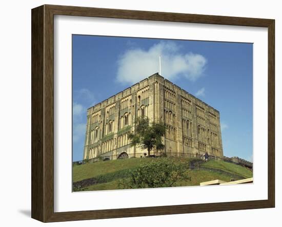 Norwich Castle, Norwich, Norfolk, England, United Kingdom, Europe-Charcrit Boonsom-Framed Photographic Print