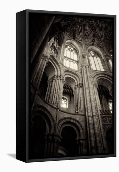 Norwich Cathedral Interior-Tim Kahane-Framed Premier Image Canvas