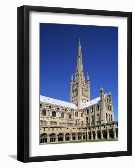 Norwich Cathedral, Norwich, Norfolk, East Anglia, England-Steve Vidler-Framed Photographic Print