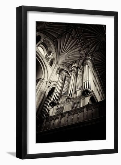 Norwich Cathedral Organ-Tim Kahane-Framed Photographic Print