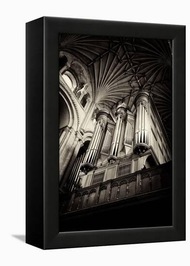 Norwich Cathedral Organ-Tim Kahane-Framed Premier Image Canvas