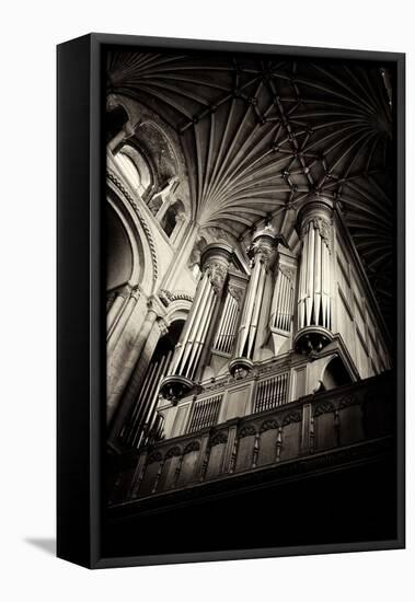 Norwich Cathedral Organ-Tim Kahane-Framed Premier Image Canvas