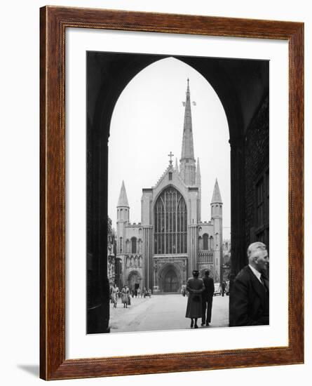 Norwich Cathedral-null-Framed Photographic Print