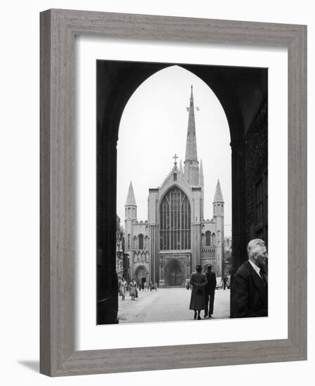 Norwich Cathedral-null-Framed Photographic Print