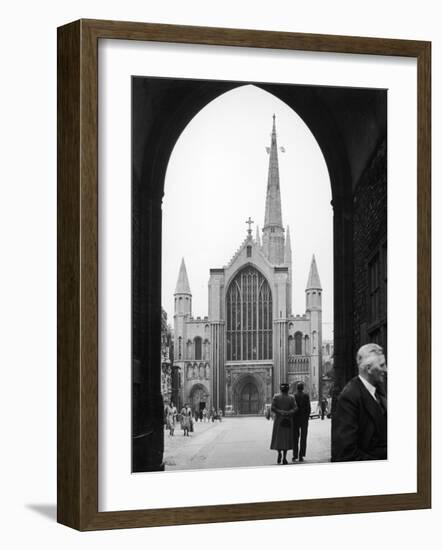 Norwich Cathedral-null-Framed Photographic Print