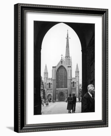 Norwich Cathedral-null-Framed Photographic Print