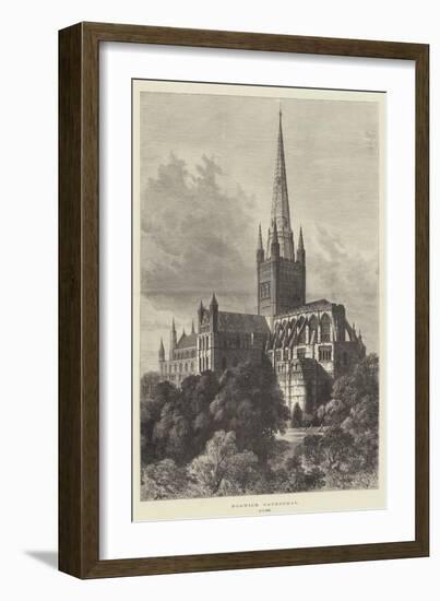 Norwich Cathedral-Samuel Read-Framed Giclee Print