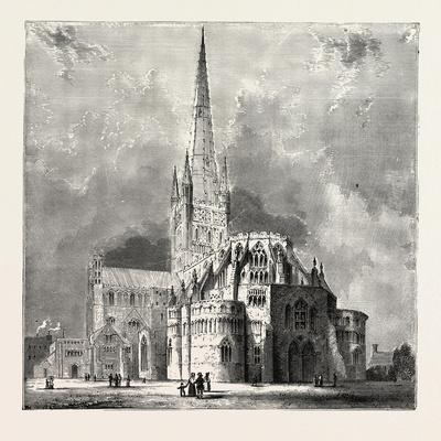 'Norwich Cathedral' Giclee Print