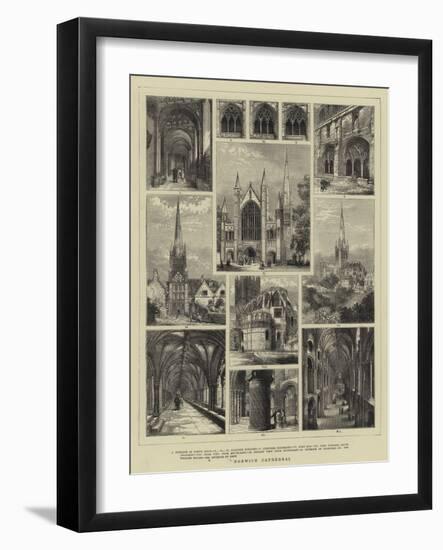 Norwich Cathedral-null-Framed Giclee Print