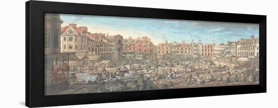 Norwich Market Place, 1799-Robert Dighton-Framed Giclee Print