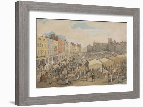 Norwich Market-Place-John Sell Cotman-Framed Giclee Print