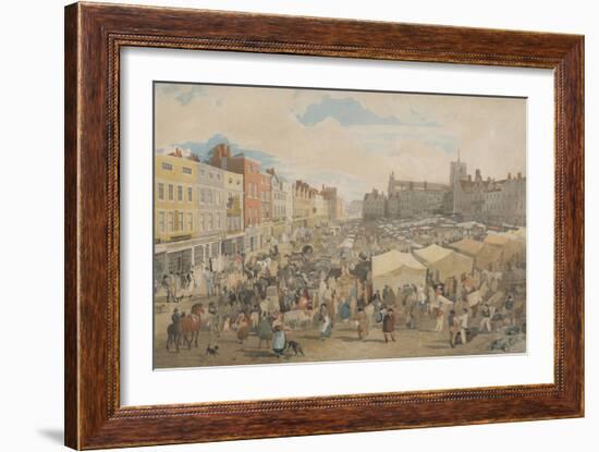 Norwich Market-Place-John Sell Cotman-Framed Giclee Print