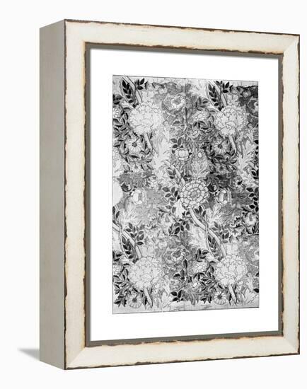 Norwich Pattern Wallpaper, 1889-William Morris-Framed Premier Image Canvas