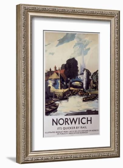 Norwich-null-Framed Art Print