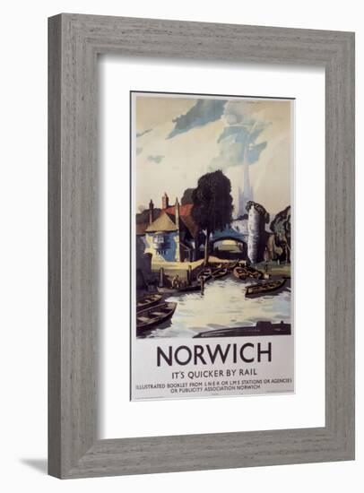 Norwich-null-Framed Art Print