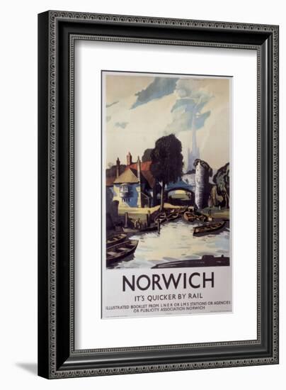 Norwich-null-Framed Art Print