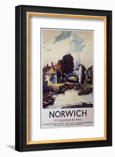 Norwich-null-Framed Art Print